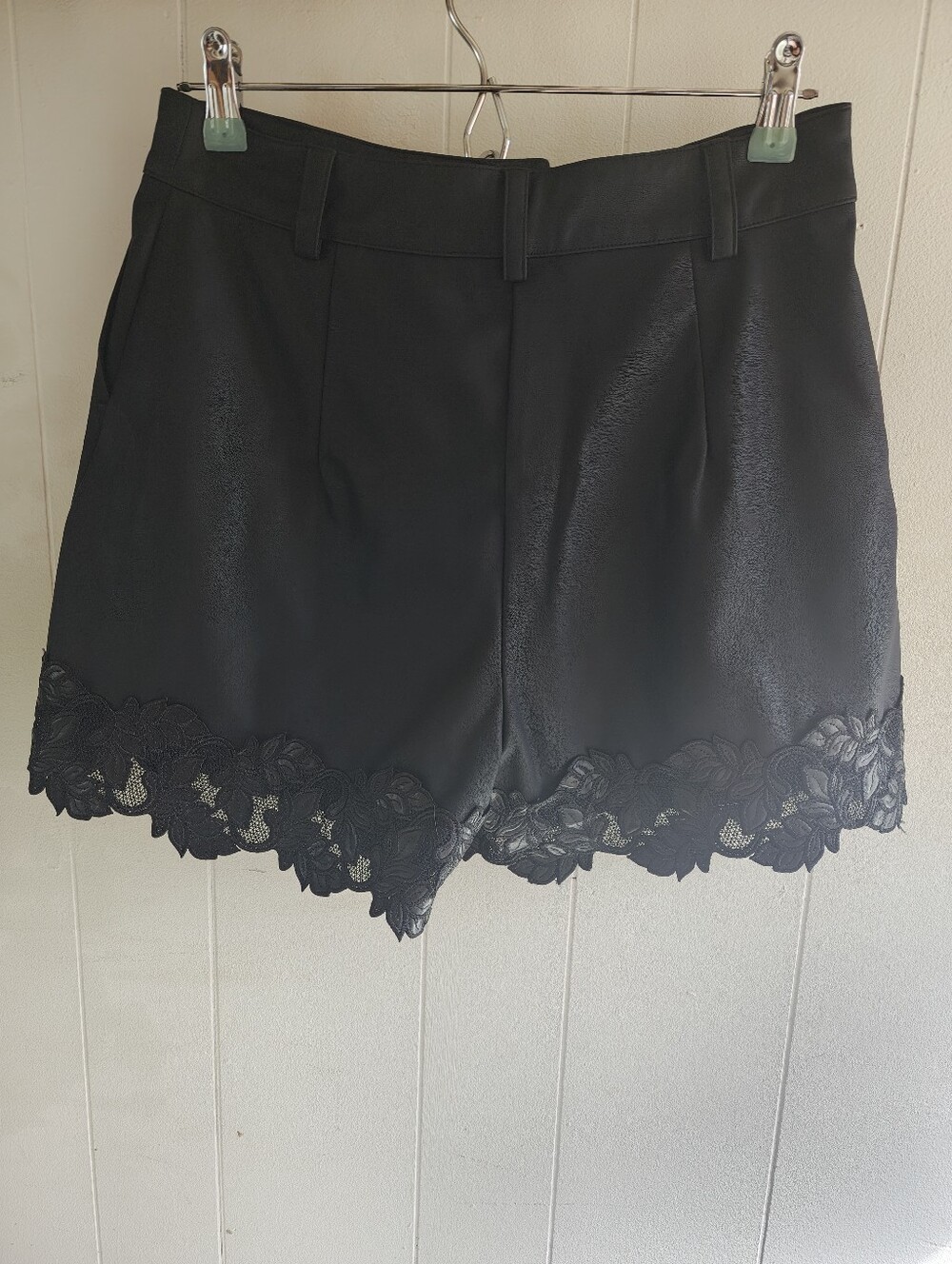 Disturbia Caelith PU Leather Lace Short - Picture 9 of 9